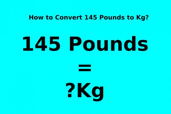 145 Pounds to Kg