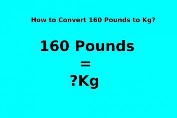 160 Pounds to Kg